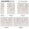 Carta da parati Chic Palms - dimensioni TNT