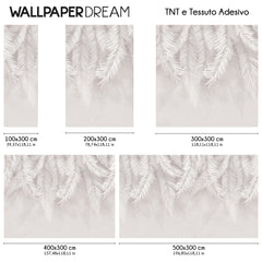 Carta da parati Chic Palms - dimensioni TNT