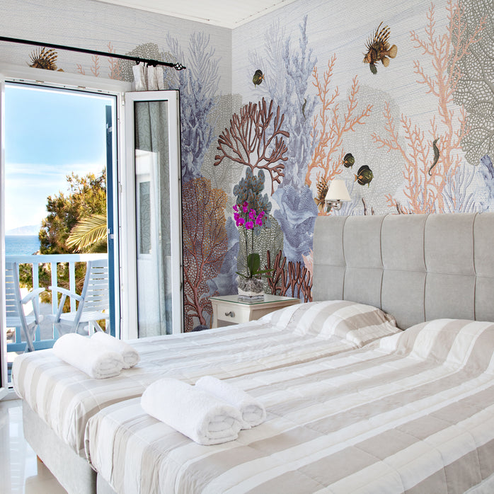 Carta da parati Sapore di sale - camera da letto