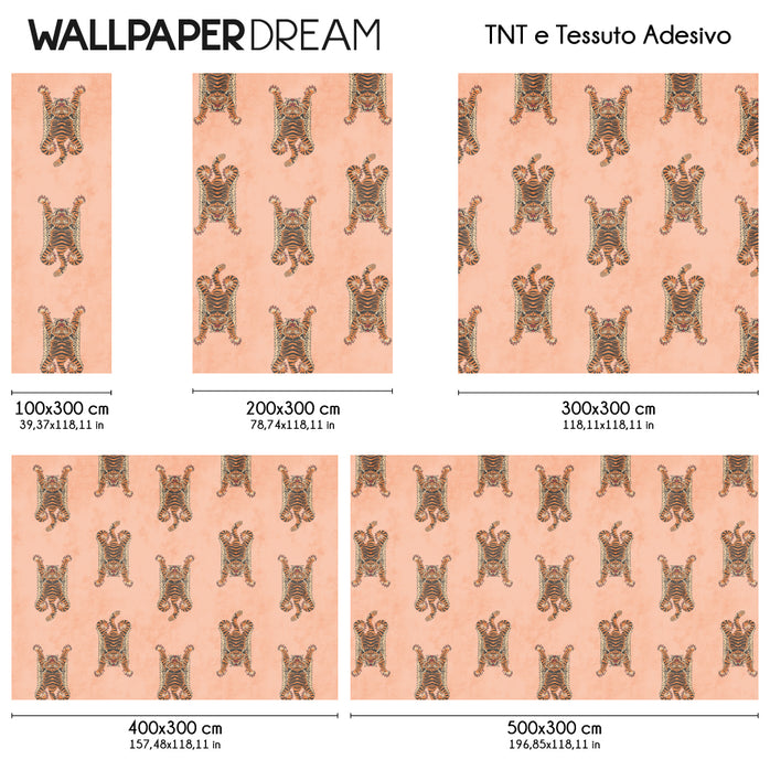 Carta da parati Tigre tibetana dimensioni TNT