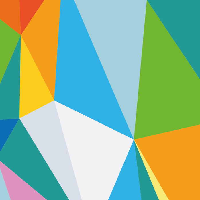 Carta da parati Tangram dettaglio