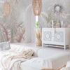 Carta da parati Tropic pastel - soggiorno