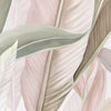 Pastel foliage wallpaper