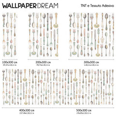 Carta da parati Bon Appétit dimensioni TNT