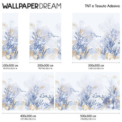 Carta da parati Barriera Corallina dimensioni TNT