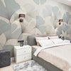 Carta da parati Ginko Essential Polvere - Camera da letto | blu