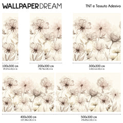 Carta da parati Fiori d'incanto