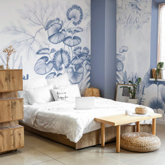 Carta da parati Giardino marino - camera da letto