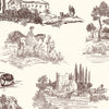 English Toile Wall Mural
