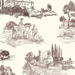 Carta da parati Toile Inglese