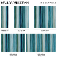 Papel Pintado rayas azules