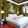 Carta da parati Naif forest - camera da letto