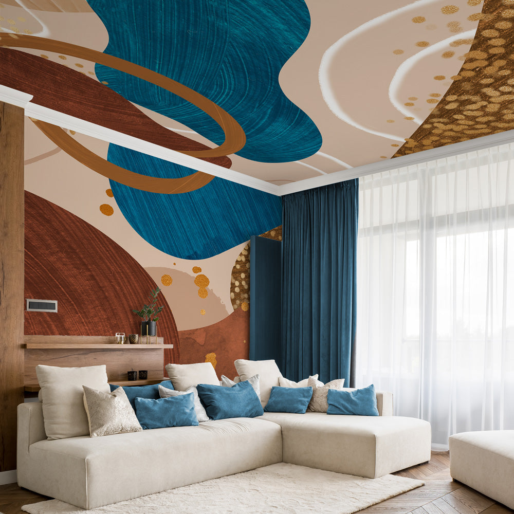 Carta da parati Terra e mare - soffitto