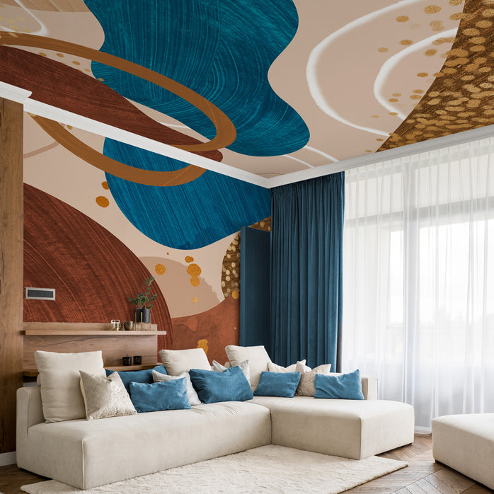 Carta da parati Terra e mare - soffitto
