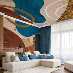 Carta da parati Terra e mare - soffitto