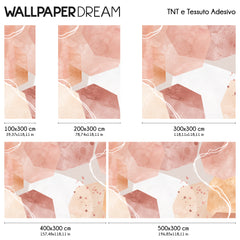 Pastel Hexagons Wall Mural