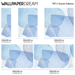 Blue Pearls Wall Mural