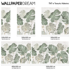 Majestic Monstera Wall Mural