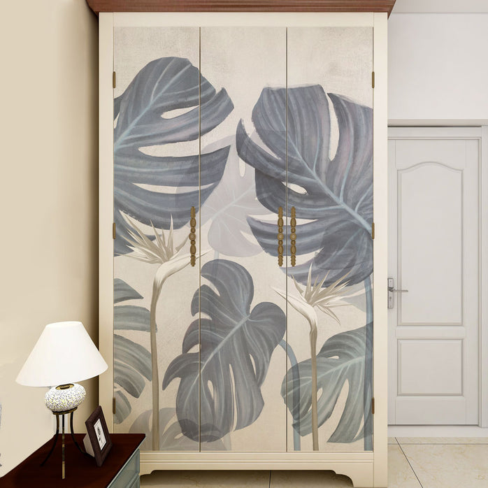 Carta da parati Monstera maestosa - mobili