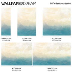 Sky and sea Wall Mural