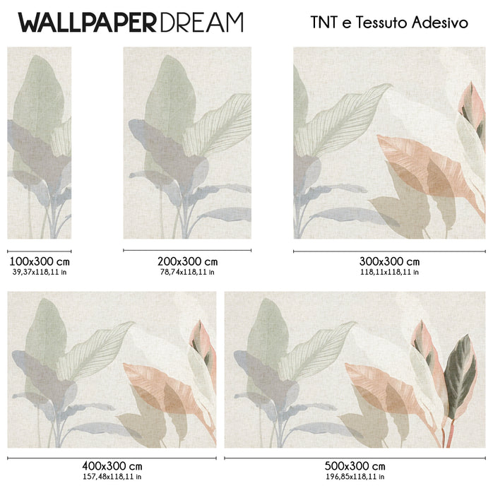 Carta da parati Natura su lino Dimensioni TNT