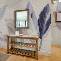 Carta da parati Natura su lino - corridoio