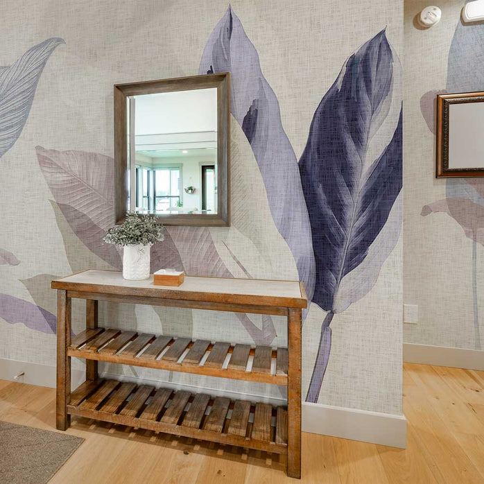 Carta da parati Natura su lino - corridoio