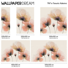 Ethereal Poppies Wall Mural