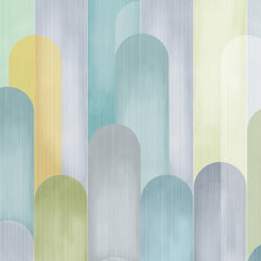 Papier Peint Collines pastel