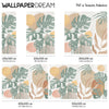 Tropical Decoupage Wallpaper