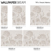 Ethereal Puffs Wall Mural 