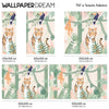 Exotic pastel Wall Mural