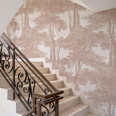 Carta da parati Vintage toile - scale, corridoio