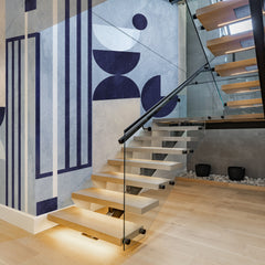 Carta da parati Giochi d'equilibrio - scale, corridoio