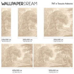 Antique engraving Wall Mural 