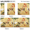 Herons at Sunset Wall Mural
