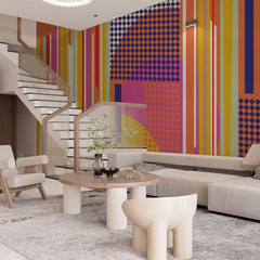 Carta da parati Fantasia Pop - scale