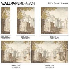 View of the garden Wall Mural