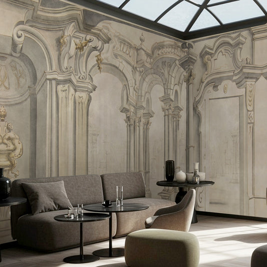 Carta da parati Architettura fantasiosa - hotel