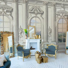 Carta da parati Cortile antico - soggiorno