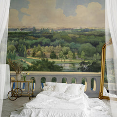 Carta da parati Balconata antica - camera da letto