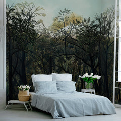 Carta da parati Passeggiata nel bosco - camera da letto