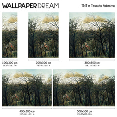 Carta da parati Passeggiata nel bosco