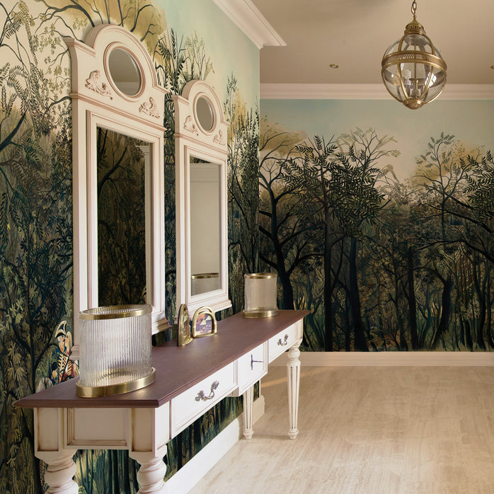 Carta da parati Passeggiata nel bosco - corridoio