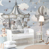 Games among the clouds Wall mural