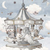 Games among the clouds Wall mural