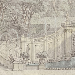 Fototapete Künstlerischer Innenhof