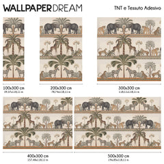 Carta da parati Fregio esotico