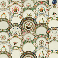 Papier peint Assiettes anciennes