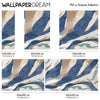 Blue Spiral Wall mural